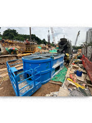 Remote Control Concrete Bucket