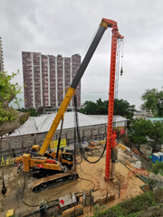 DTH Drilling Auger Attachment