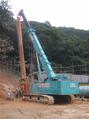 DTH Drilling Auger Attachment